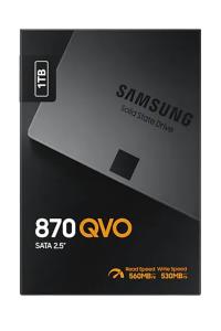 SAMSUNG 2.5 1TB 870 QVO 2.5 SATA3 SSD - MZ-77Q1T0BW